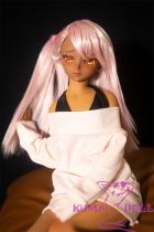 Mini doll sexable Chloe from Fate 55cm flat breast silicone costume selectable