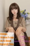 FUDOLL Full Silicone love doll 165cm F-cup #32 head in School Uniform