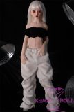 Climax Doll CLM  Full Silicone Mini Sex Doll J55 Saki((Cinnamon)