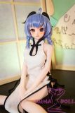Mini doll sexable Ganyu from Genshin Impact 60cm/2ft normal breast silicone costume selectable