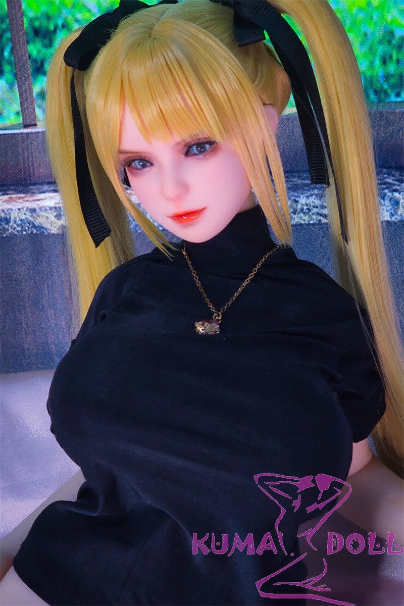 Mini doll sexable 60cm/2ft big breast silicone Marie Rose head  from Dead or Alive 5 Ultimate costume selectable Bathrobe