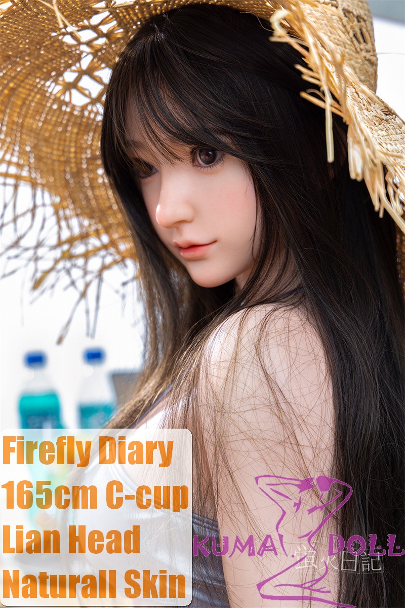 [Body Discontinued] Firefly Diary 165cm C-cup Lian Head Full Silicone Sex Doll With Body Make-up in Silver Bikini