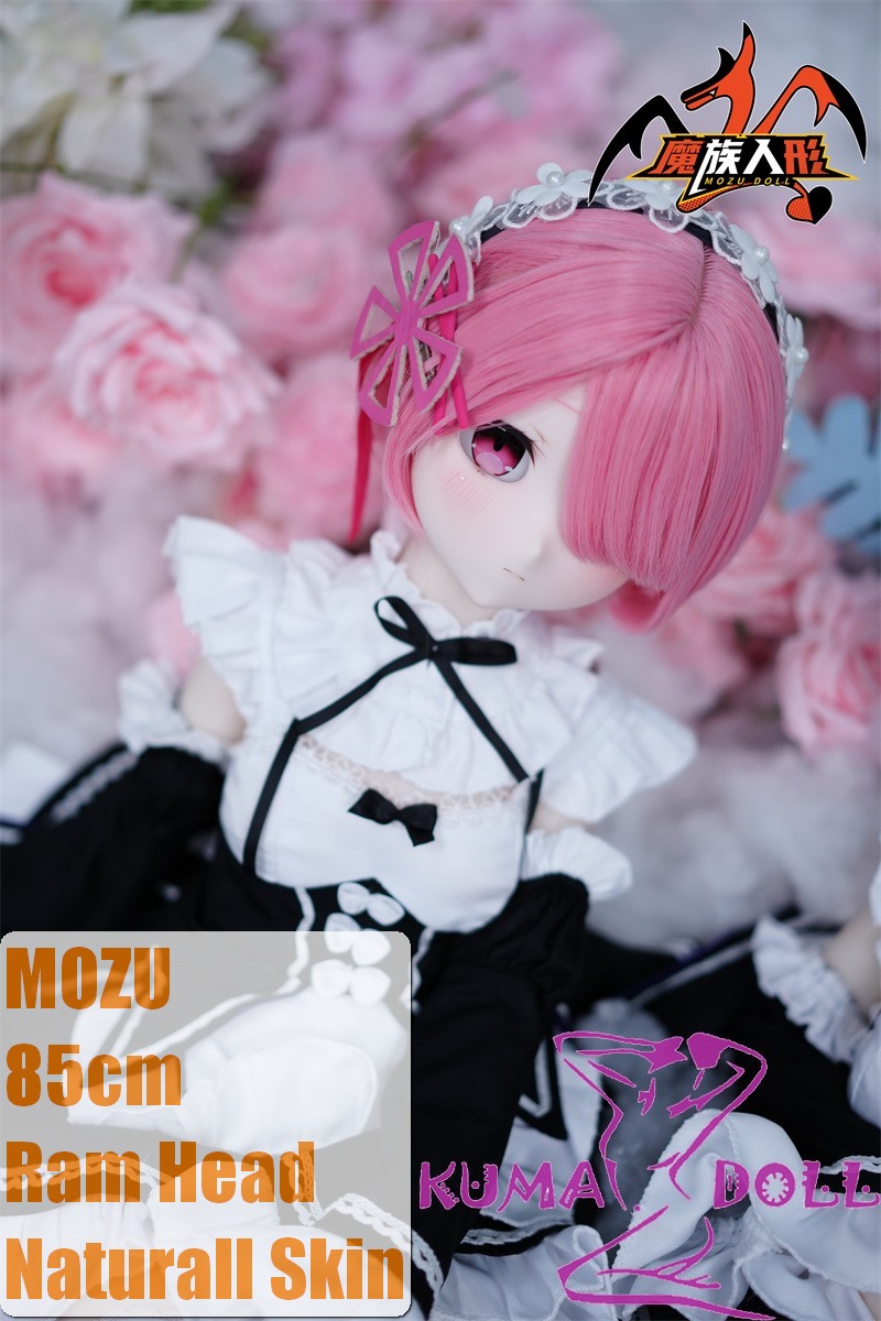[Discontinued] MOZU DOLL 85cm Ram Soft vinyl head from Re: Life in a Different World from Zero with light weight TPE body easy to store and use (body material selectable)