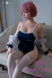 Houyu 150cm Eva Houyu & RZRDOLL collaboration product life-size full silicone love doll in Blue Swimsuit