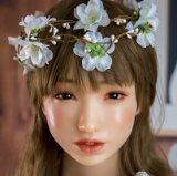 Sino Doll Soft-Max 84cm Torso Silicone Sex Doll with Head S45 only 25kg in White Dress