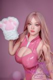 Sino Doll Soft-Max 77cm Torso Silicone Sex Doll with Head S45 only 15kg in Pink Bodysuit