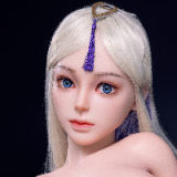 Sino Doll Soft-Max 84cm Torso Silicone Sex Doll with Head S45 only 25kg in White Dress