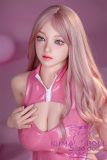 Sino Doll Soft-Max 77cm Torso Silicone Sex Doll with Head S45 only 15kg in Pink Bodysuit