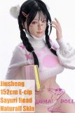 Jiusheng Doll Full Silicone Sex Doll 152cm E-cup Sayuri head