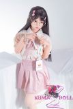 SHEDOLL Lolita type #3洛小夕 (Luoxiaoxi)  head 148cm/4ft9 D-cup love doll body material customizable in Pink Plaid Skirt