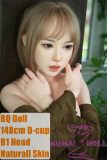 BQDOLL 148cm D-cup B1 Head Full Silicone Sex Dolls