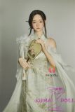 SHEDOLL Lolita type 158cm/5ft2 C-cup #14楚琳 (Chulin) head love doll body material customizable  in Green Chinese Traditional Dress