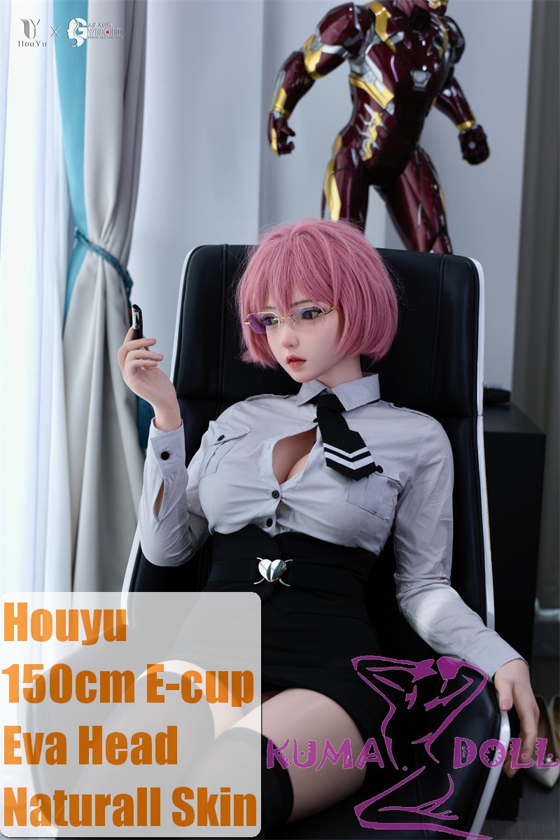 Houyu 150cm Eva Houyu & RZRDOLL collaboration product life-size full silicone love doll in JK Uniform