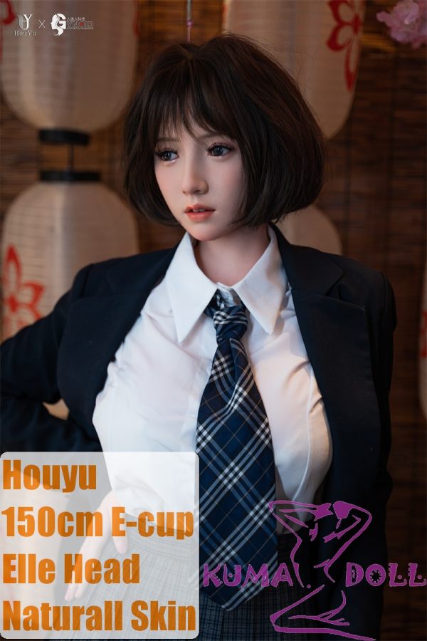 Houyu 150cm Elle Houyu & RZRDOLL collaboration product life-size full silicone love doll in Suit