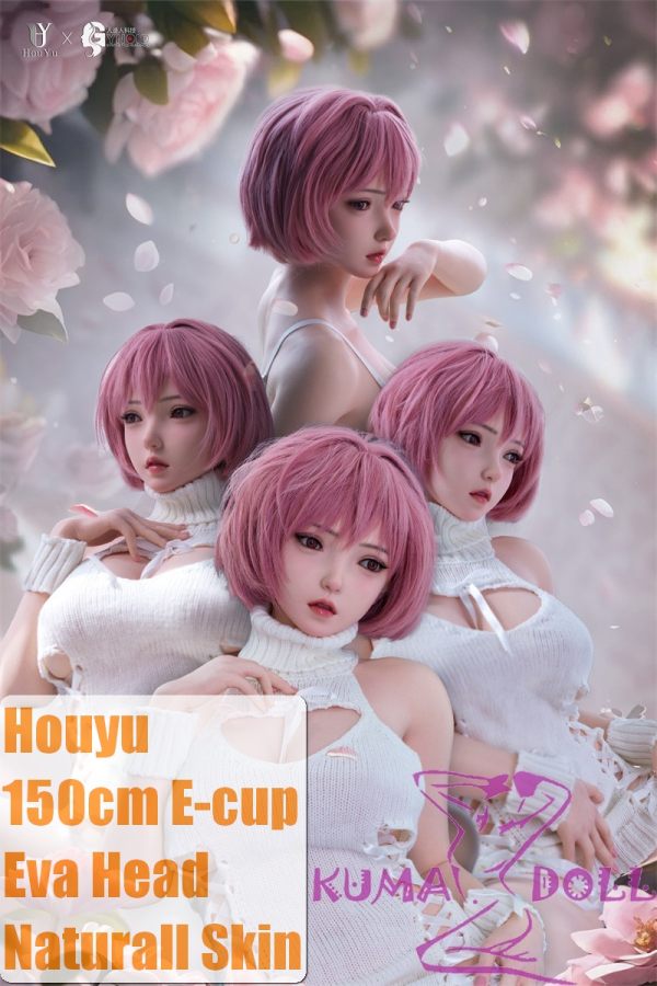 Houyu 150cm Eva Houyu & RZRDOLL collaboration product life-size full silicone love doll in White Backless Sweater