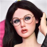 Top Sino Doll Full Silicone Sex Doll New release 145cm/4ft8 B cup T12 Miduoduo Maid outfit RRS makeup selectable