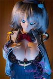 Mini doll sexable 60cm/2ft new big breast E60 silicone Cosplaying as Kashima from Kantai Collection