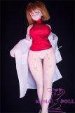 Mini doll sexable 60cm/2ft new big breast E60 silicone 60cm Anime Doll Cosplaying as Ai Haibara from Detective Conan