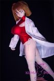 Mini doll sexable 60cm/2ft new big breast E60 silicone 60cm Anime Doll Cosplaying as Ai Haibara from Detective Conan