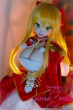 Mini doll sexable 60cm/2ft new big breast E60 silicone Hoshii Miki head from The Idolmaster costume selectable
