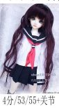 Mini doll sexable 60cm/2ft new big breast E60 silicone 60cm Anime Doll Cosplaying as Ai Haibara from Detective Conan