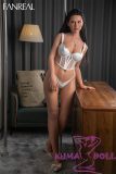 FANREAL 170 cm/5ft6 D-Cup Full Size Lifelike Silicone Sex Doll with Gina Head Tanned Skin
