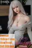 FANREAL 159cm F-Cup Yao Head Full Size Lifelike Silicone Sex Doll