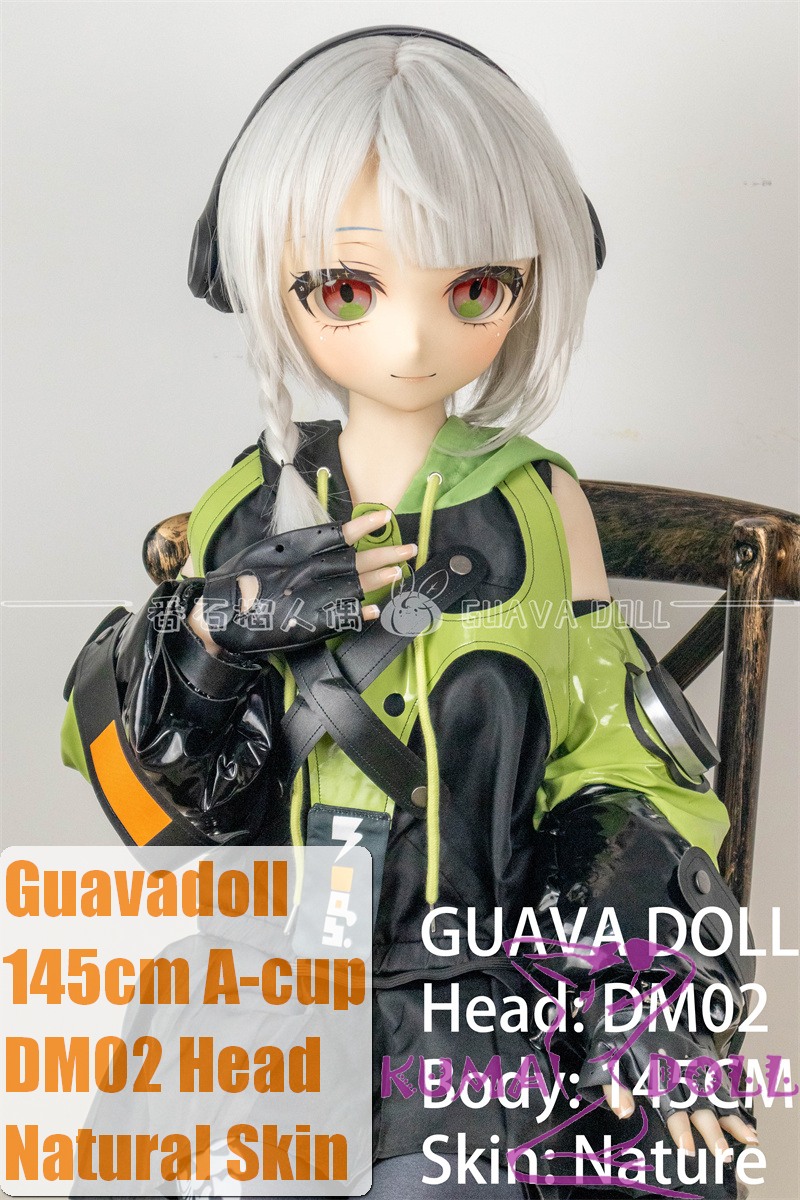 Guavadoll 145cm A-cup head DM02 head Vinyl (PVC) head + TPE body 1:1 life-size love doll Battle Gir
