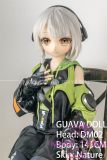 Guavadoll 145cm A-cup head DM02 head Vinyl (PVC) head + TPE body 1:1 life-size love doll Battle Gir