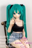 Guavadoll 145cm A-cup head DM02 head Vinyl (PVC) head + TPE body 1:1 life-size love doll Cosplaying as Hatsune Miku