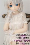 Guavadoll 145cm A-cup head DM02 head Vinyl (PVC) head + TPE body 1:1 life-size love doll White Hair