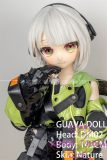 Guavadoll 145cm A-cup head DM02 head Vinyl (PVC) head + TPE body 1:1 life-size love doll Battle Gir