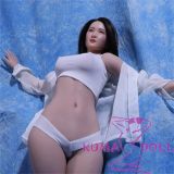 Head only sale page for Real Girl 76cm Xiaoyu head big breast sexually active super realistic figure full silicone white shirt