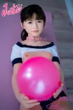 J-cute doll 133cm AA-cup AGD07 head sex doll full silicone material in Gymnastics Outfit