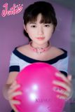 J-cute doll 133cm AA-cup AGD07 head sex doll full silicone material in Gymnastics Outfit