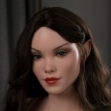 Zelex 165cm(5.41 ft) F-cup Full Size Lifelike Sex Doll with #GE139-1 Head Full Silicone