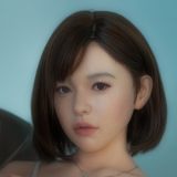 Zelex 165cm(5.41 ft) F-cup Full Size Lifelike Sex Doll with #GE139-1 Head Full Silicone