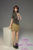 FUDOLL Full Silicone love doll 169cm H-cup #37 head in JK Uniform