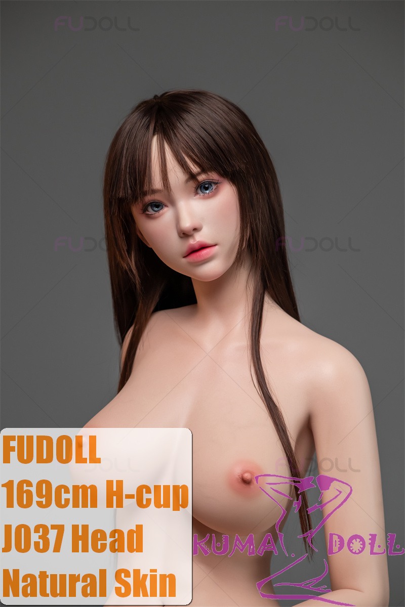 FUDOLL Full Silicone love doll 169cm H-cup #37 head Nude