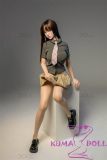 FUDOLL Full Silicone love doll 169cm H-cup #37 head in JK Uniform