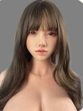 FUDOLL Full Silicone love doll 169cm H-cup #37 head in JK Uniform
