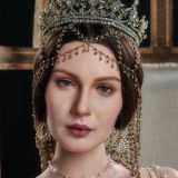 Zelex 165cm(5.41 ft) F-cup Full Size Lifelike Sex Doll with #GE139-1 Head Full Silicone