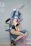 DOLL HAKONIWA Hatsune Miku Head  Rabbit Hole  PV Edition 145cm Silicone Material Head + TPE Body Anime Doll  Love Doll Customizable Makeup