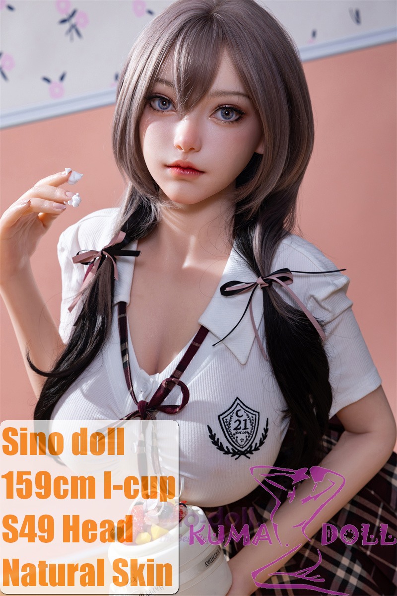 Sino Doll Soft-Max 159cm I-cup Silicone Sex Doll with Head S49