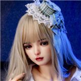Sino Doll Soft-Max 167cm/5ft3 F-cup Silicone Sex Doll with Head S43 Lolita Dress