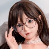 FUDOLL Sex Doll #8 head with oral function 150cm/4ft9 B-cup High-grade silicone head + TPE material body