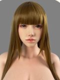 FUDOLL Sex Doll #8 head with oral function 150cm/4ft9 B-cup High-grade silicone head + TPE material body