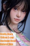 Firefly Diary 158cm E-cup Jiuchuan Head Silicome Head + TPE Body Sex Doll With Body Make-up