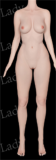 Real Lady Full Silicone Sex Doll 170cm/5ft6 C-cup Natural Skin R4 head