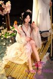 SHEDOLL Lolita type #3洛小夕 (Luoxiaoxi)  head 148cm/4ft9 D-cup love doll body material customizable in Chinese Traditional Dress
